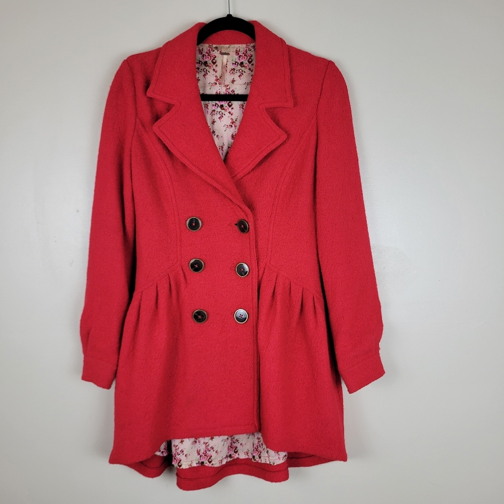 Free People Wool Coat